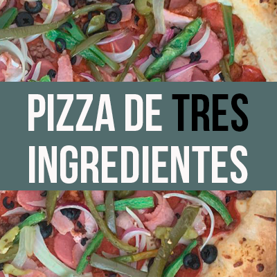 Pizza TRES Ingredientes